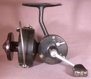 left side of reel