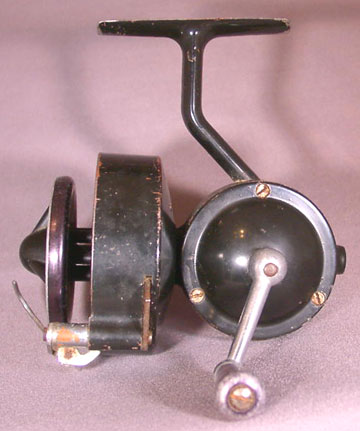 left side of reel