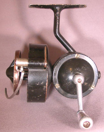 left side of reel