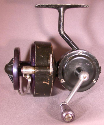 left side of reel