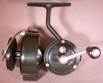 left side of reel