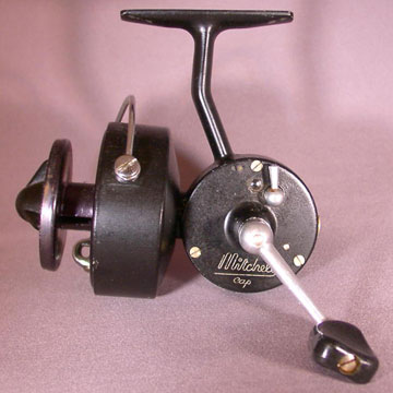 left side of reel